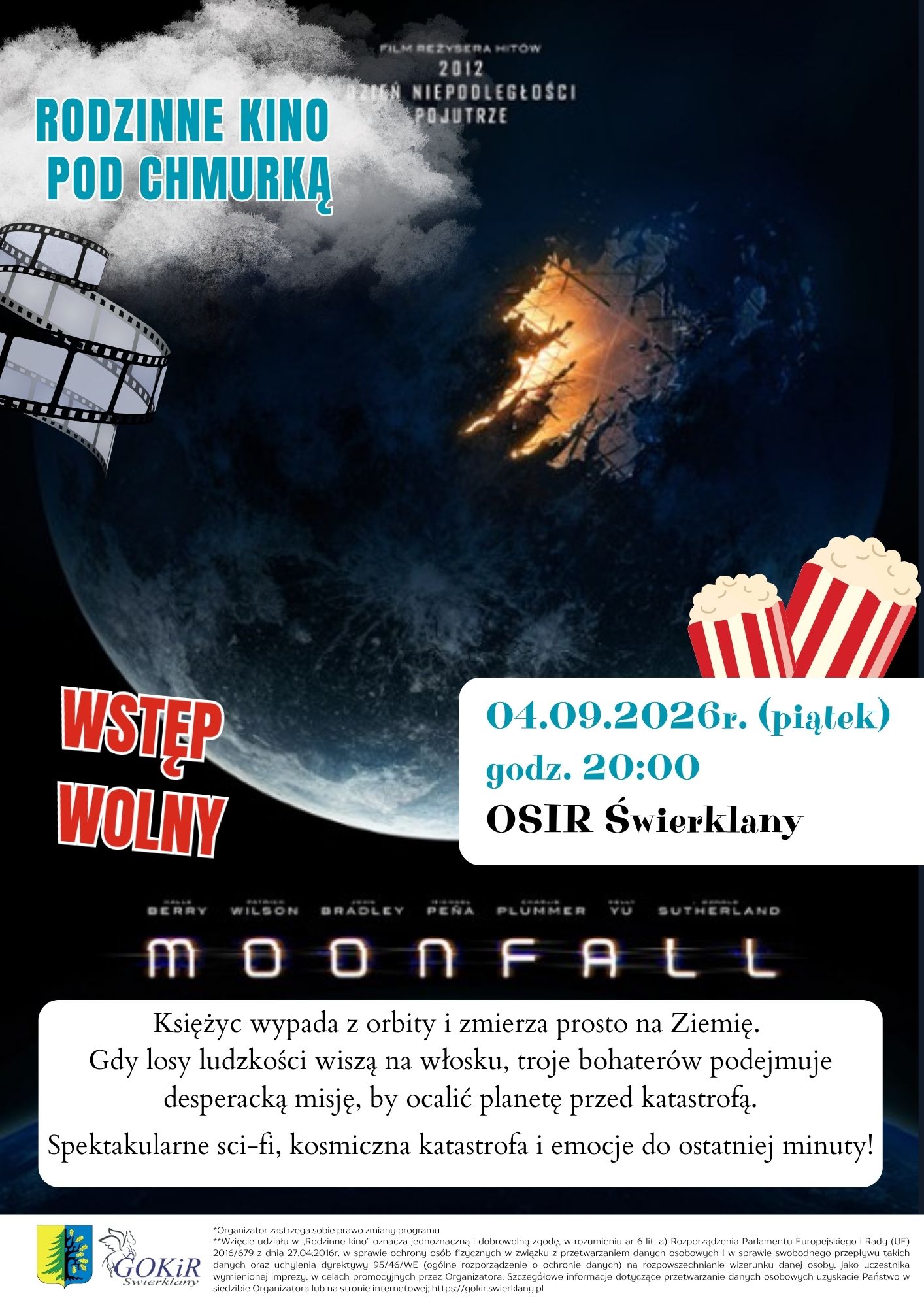 KINO RODZINNE - "MOONFALL" - 04.09.2026r. 