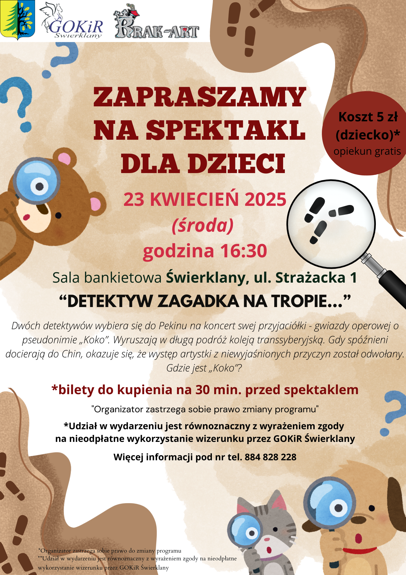 Detektyw zagadka na tropie...