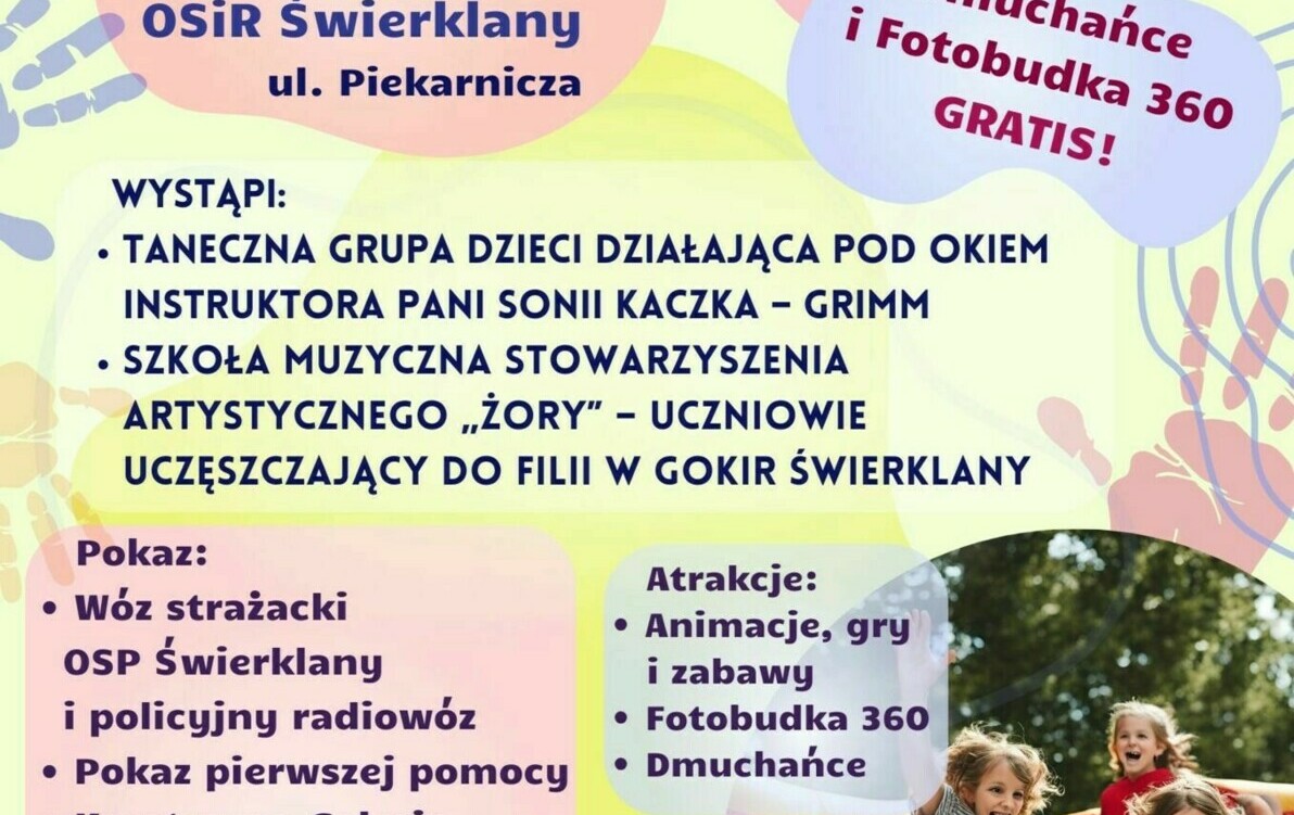 Zdjęcie do Już niedługo Dzień Dziecka! Spędź go razem z nami!