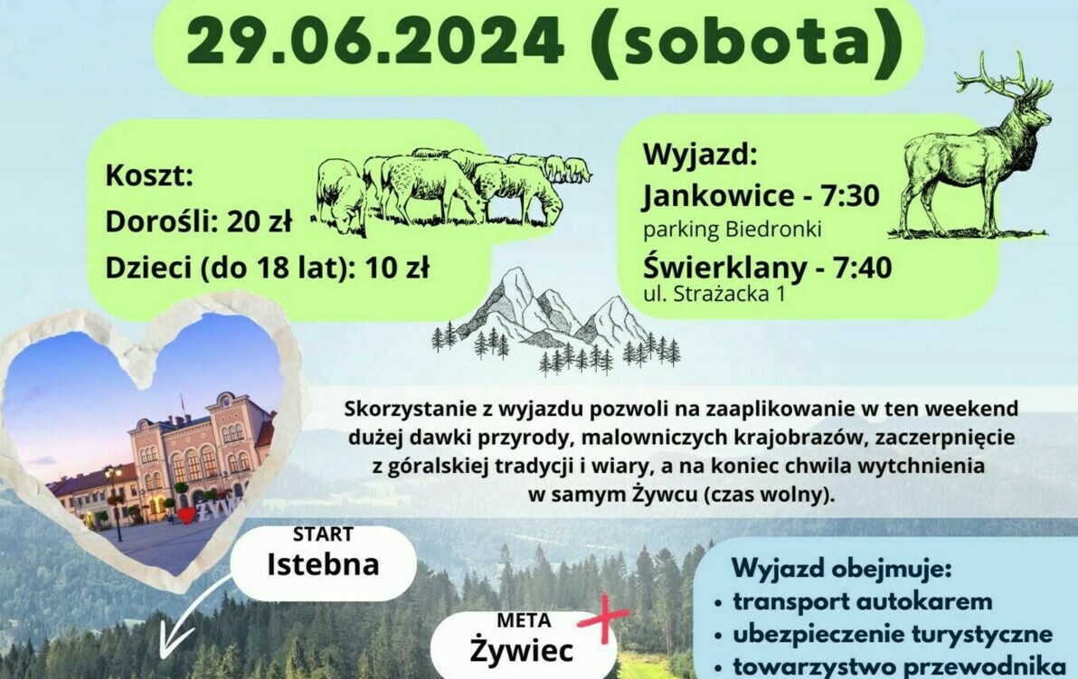 Zdjęcie do Zapraszamy na kolejną wędr&oacute;wkę W POSZUKIWANIU ŹR&Oacute;DEŁ OLZY