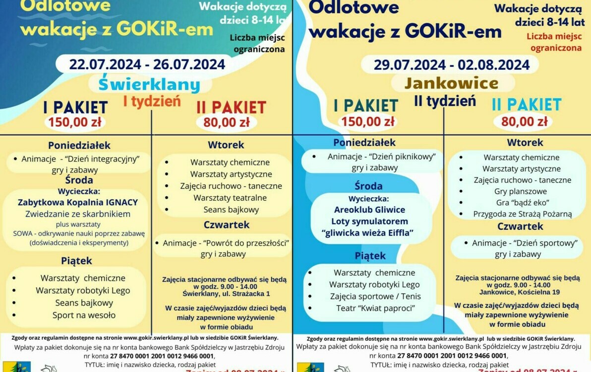 Zdjęcie do Odlotowe wakacje z GOKiR-em