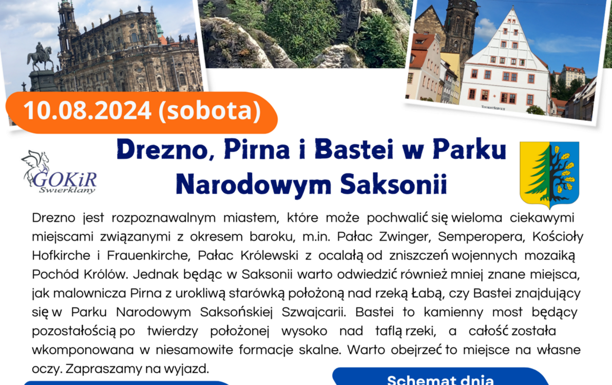 Zdjęcie do Drezno, Pirna i Bastei w Parku Narodowym Saksonii
