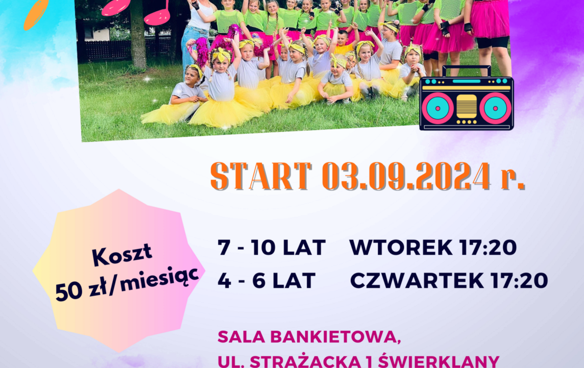 Zdjęcie do Zajęcia Taneczne dla Dzieci