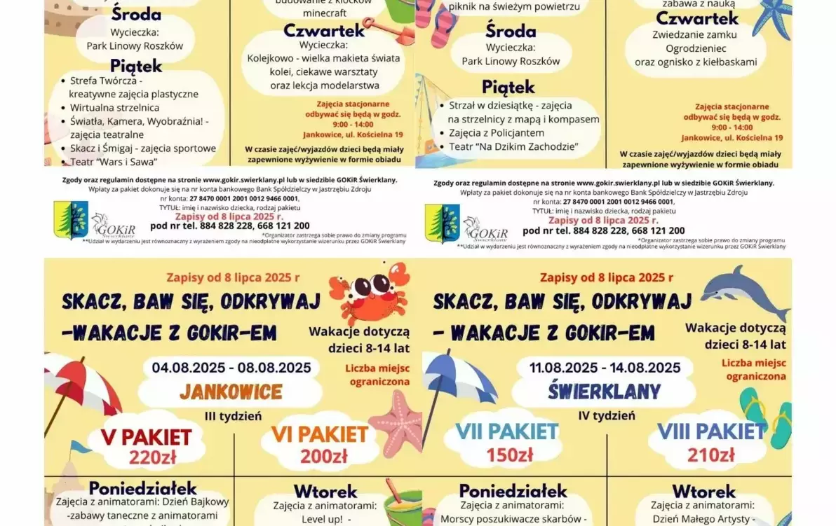 Zdjęcie do Wakacje z GOKiR'em