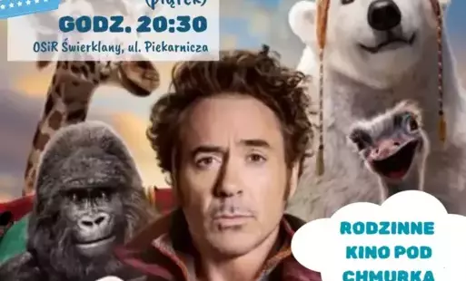 Zdjęcie do RODZINNE KINO POD CHMURKĄ - "Doktor Dolittle"