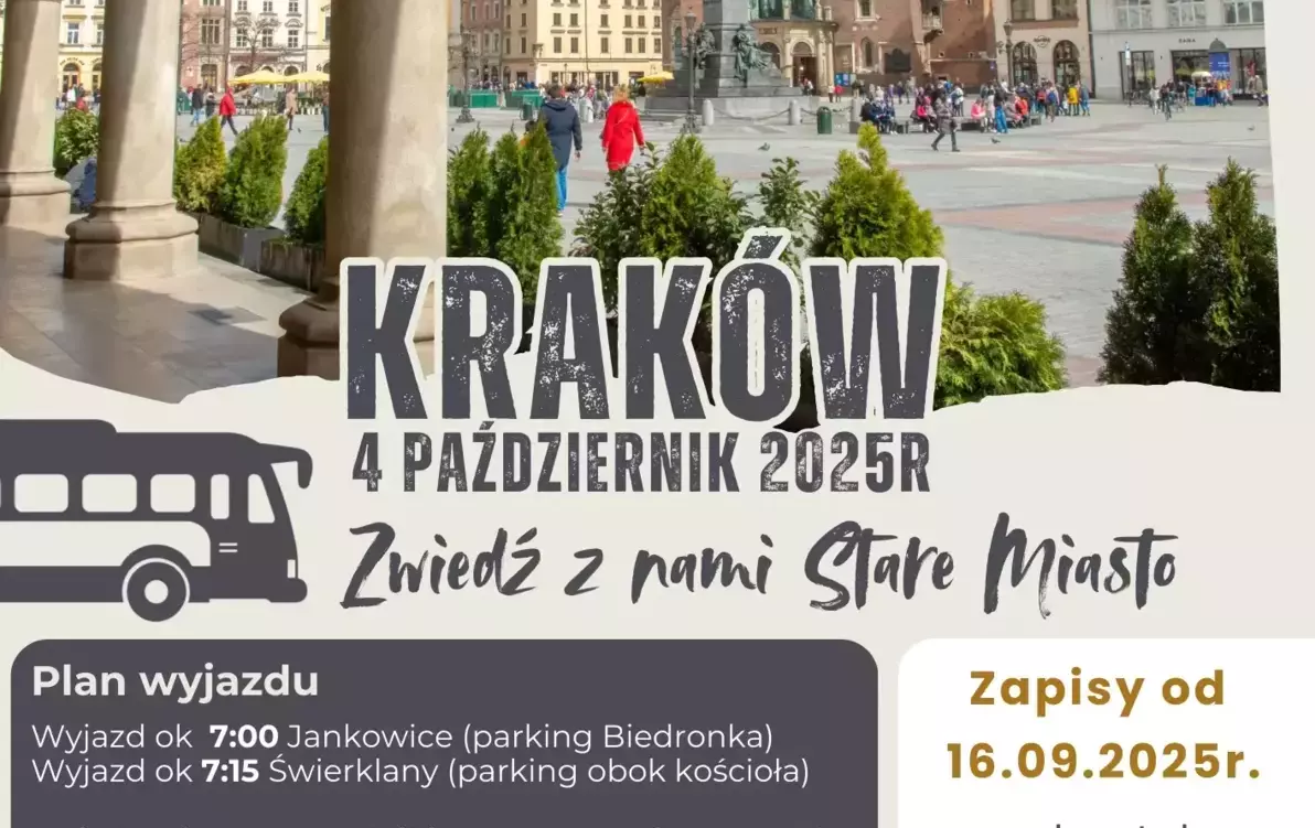 Zdjęcie do Zwiedzanie Starego Miasta Krak&oacute;w