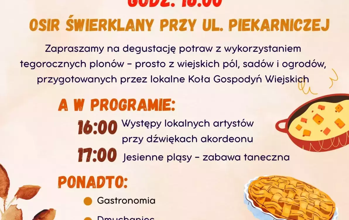 Zdjęcie do Festyn Smaki Jesieni