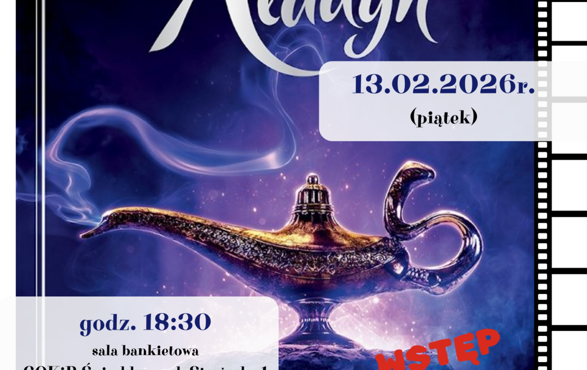 Zdjęcie do Rodzinne kino - "Aladyn" 13.02.2026r.