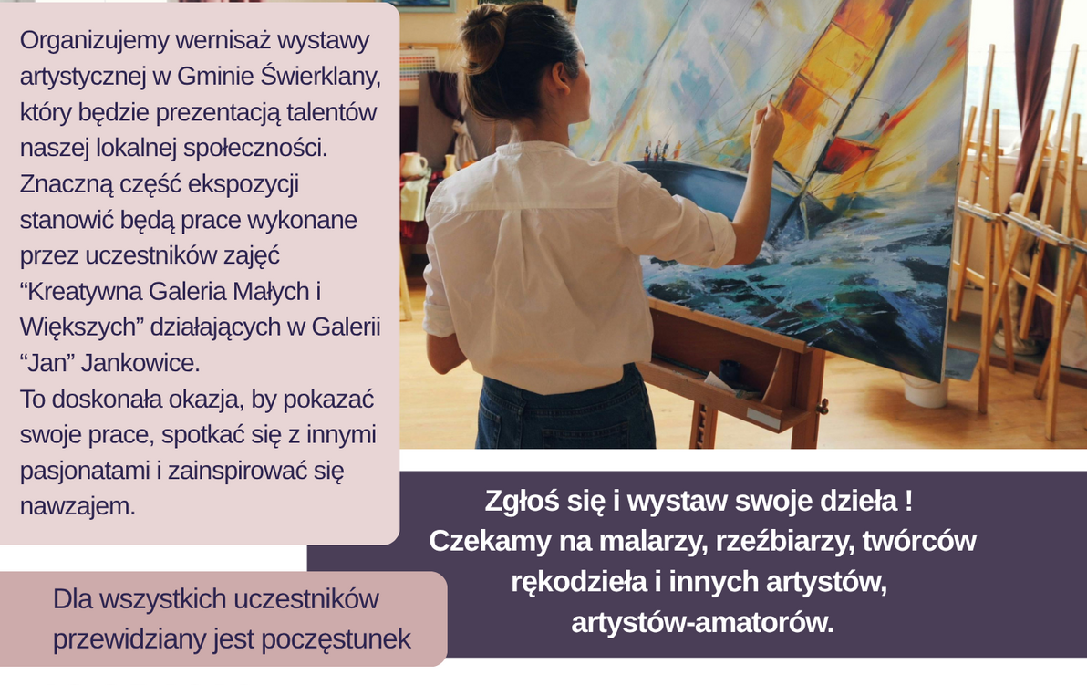 Zdjęcie do "Wernisaż młodych artyst&oacute;w oraz sztuka z sąsiedztwa" - 29.04.2026r.