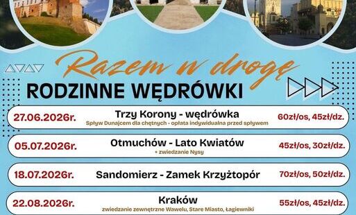 Zdjęcie do "Razem w drogę - rodzinne wędr&oacute;wki"