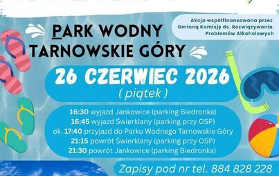 WYJAZD DO AQUAPARKU - 26 czerwca 2026r. 