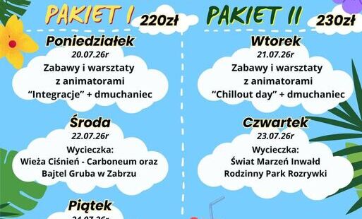 Zdjęcie do ☀️ WAKACJE Z GOKiR-em 2026! ☀️