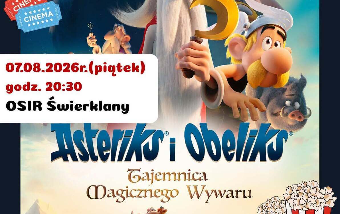 Zdjęcie do Kino rodzinne "Asteriks i Obeliks Tajemnica magicznego wywaru"- 08.08.2026r