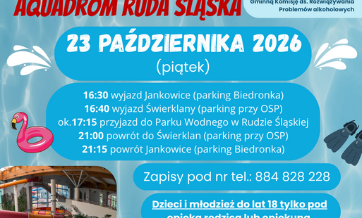 Wyjazd do Aquaparku - 23.10.2026r.