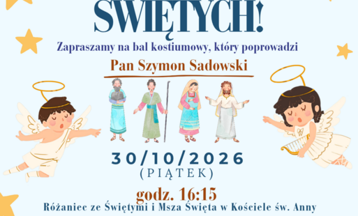 Bal Wszystkich Świętych - 30.10.2026r.