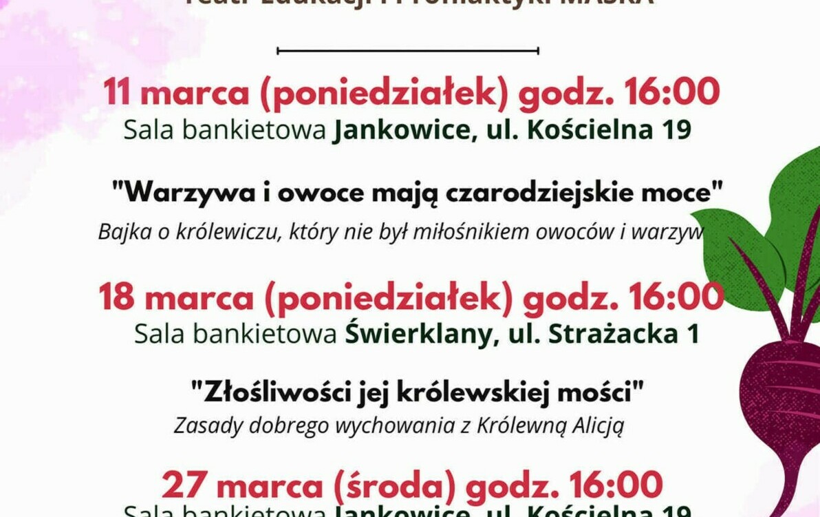 Zdjęcie do Już dziś zapraszamy najmłodszych na spektakl
