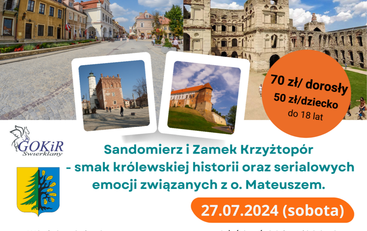 Zdjęcie do Sandomierz i Zamek Krzyżtop&oacute;r 