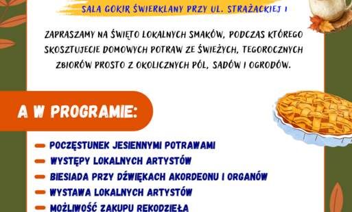 Festyn - "Smaki Jesieni" 11.10.2026r
